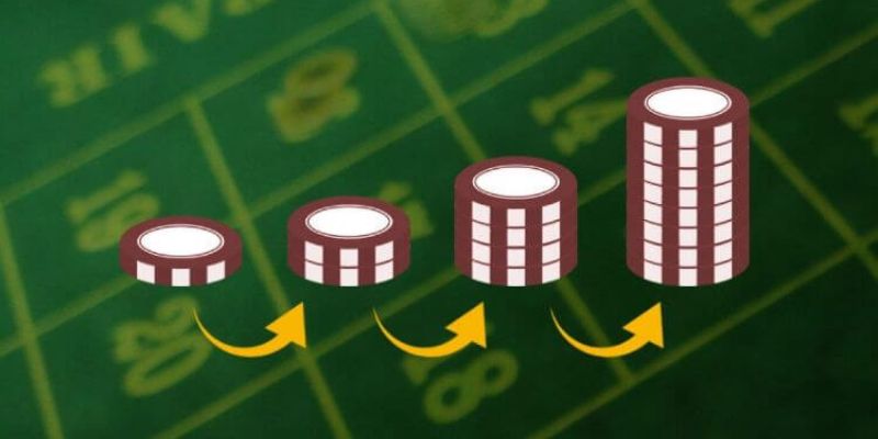 Gấp thếp cũng được nhiều người chơi Baccarat áp dụng